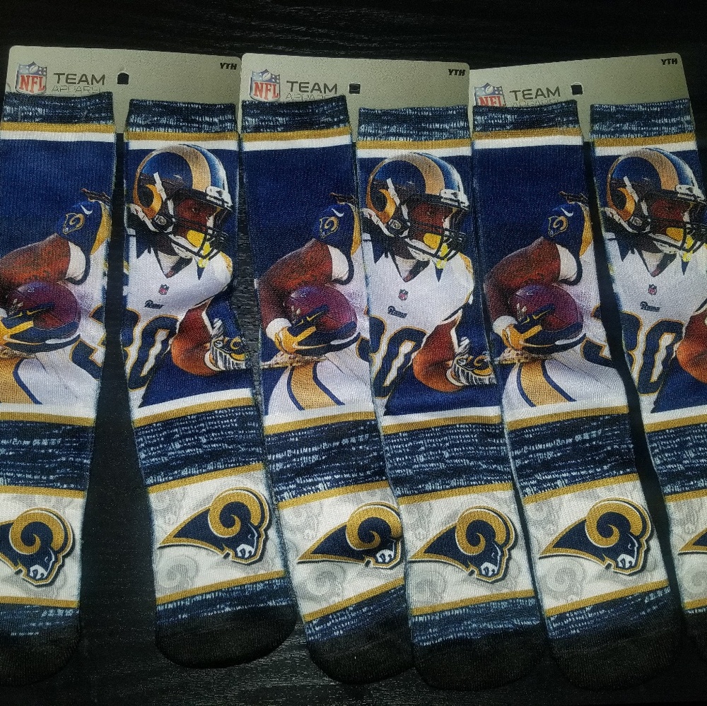 Todd Gurley Rams Socks!